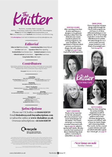 The Knitter 92 2015-7