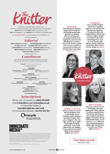 The Knitter 98 2016-7