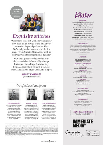 The Knitter 112 2017-6