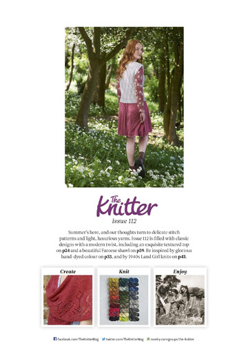 The Knitter 112 2017-3