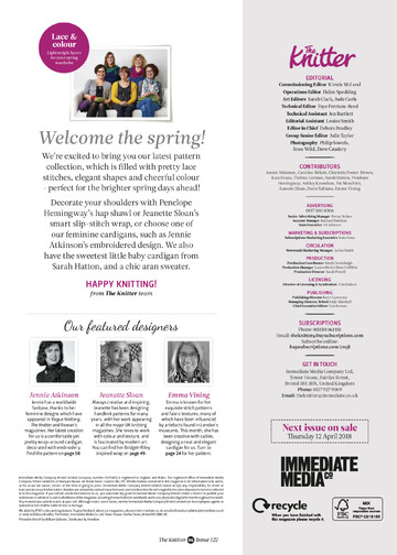 The Knitter 122 2018-6