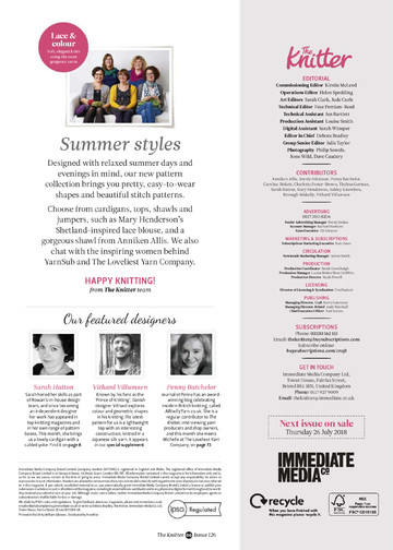 The Knitter 126 2018-6