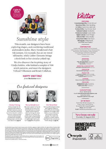 The Knitter 127 2018-6