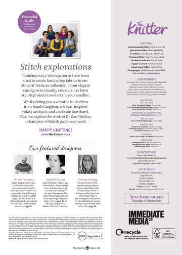 The Knitter 141 2019-6