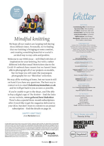 The Knitter 150 2020-04-6