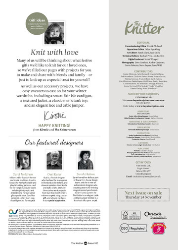 The Knitter 182 2022-10-6