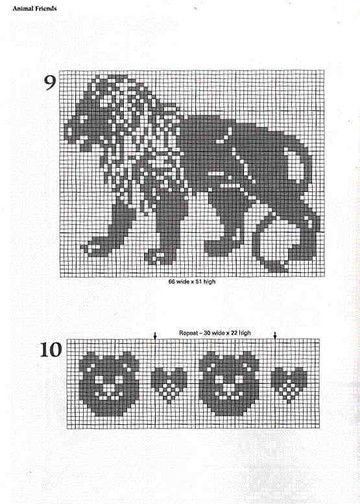 101 Filet Crochet Charts 14