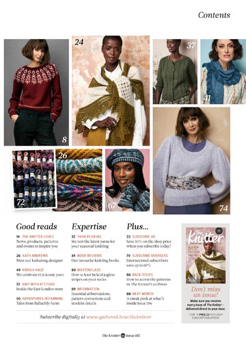 The Knitter 185 2023-01-5