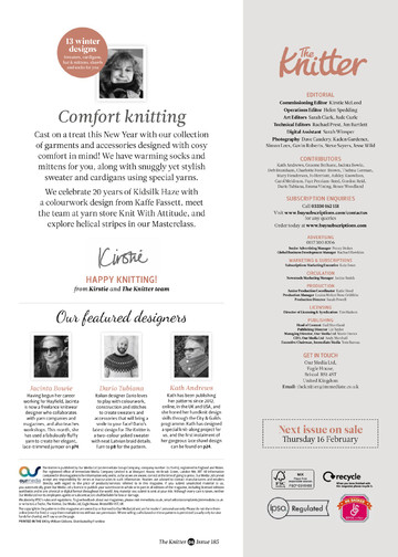 The Knitter 185 2023-01-6