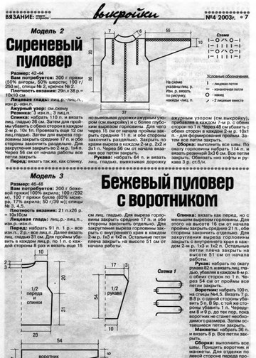 Вязание модно и просто. 2003-04-7