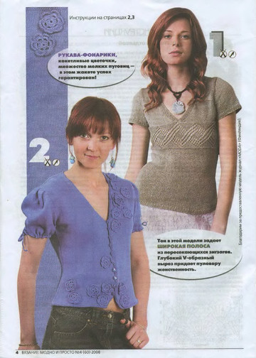 ВЯЗАНИЕ модно и просто. 2008-04(60)-4