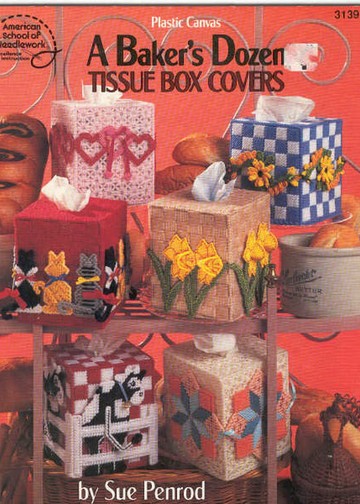 3139 Sue Penrod - A baker's dozen tissue box covers