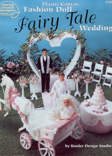 3154 Kooler Design Studio - Fashion dolls fairy tale wedding