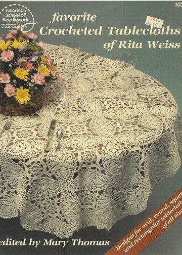 1035 Rita Weiss - Favorite Crocheted Tablecloths