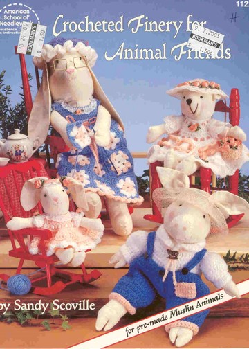 1122 Crocheted Finery for Animal Friends