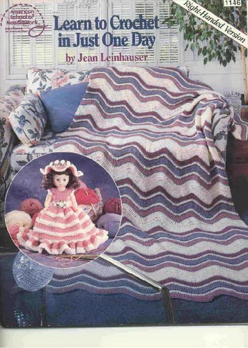 1146 Jean Leinhauser - Learn To Crochet In Just One Day