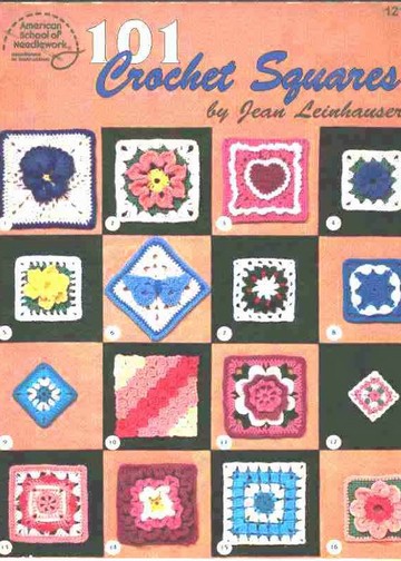 1216 Jean Leinhauser - 101 Crochet Squares