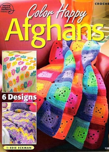 1381 Color-Happy Afghans