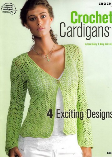 1437 Lisa Genry and Mary Ann Frits - Crochet Cardigans