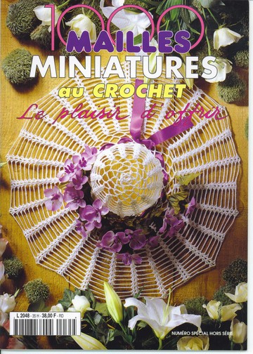 1000 Mailles Nomero special hors-serie L2048 № 35 miniatures au crochet
