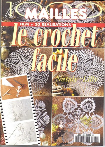 1000 Mailles Nomero special hors-serie L2048 № 46 Le crochet facile Film+30 Realisations