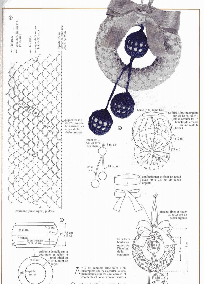 Шар крючком схема. Схемы вязания крючком елочных игрушек. Вязаные елочные игрушки крючком со схемами. Новогодние игрушки на елку крючком схема и описание. Вязание крючком новогодние игрушки схемы.
