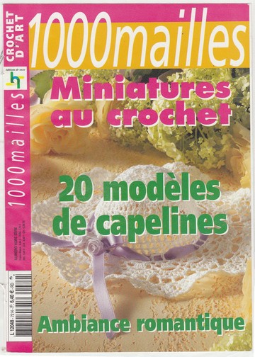 1000 Mailles Nomero special hors-serie L2048 № 72 20 Modeles de capelines