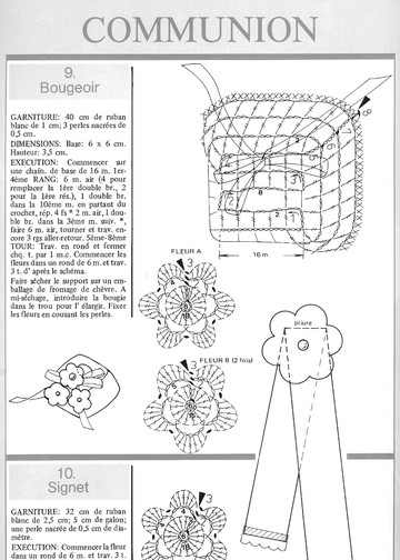 1000 Mailles Nomero special hors-serie L2048 № 03 Crochet Merveille pour Table de fete-12
