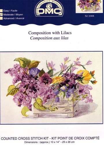 XC1008 Composition with lilacs