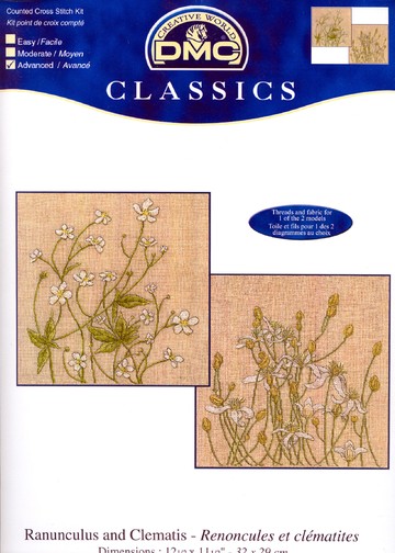 XC1061 Ranunculus and Clematis