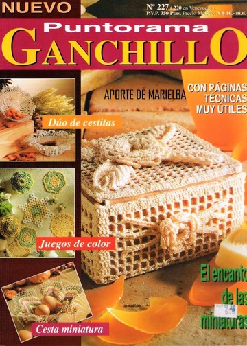 Ganchillo 227 Puntorama 1998-08