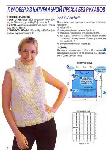 Золушка вяжет 97-2003-01 Спец выпуск Модели Франции Вяжем толстой нитью-2