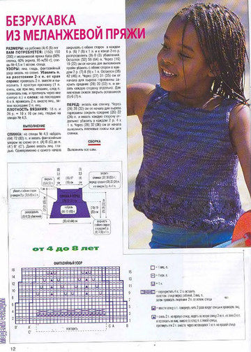 Золушка вяжет 136-2004-05 Спец выпуск Модели Франции Для детей -12
