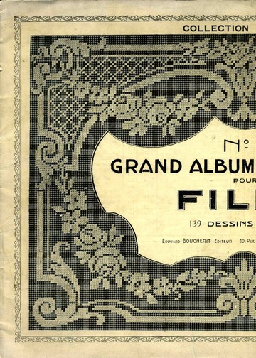 Edouard Boucherit - Grand album de modeles filet № 3 (Grand album de modeles) - 1908