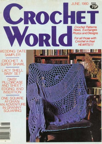 crochet world June 1980