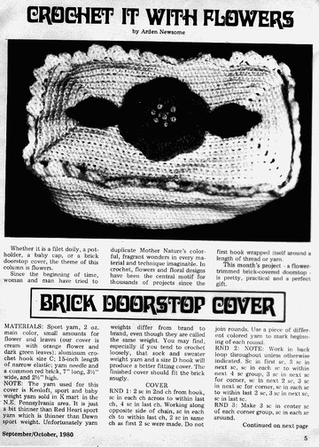 Crochet World October 1980 5