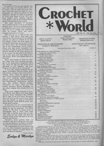 Crochet World 1980 -Vol  3 #5 -December -02