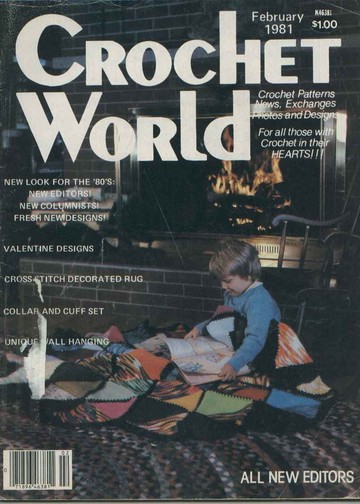 Crochet world February 1981