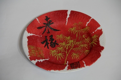 Тарелка в китайском стиле