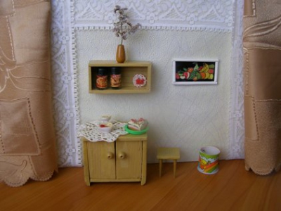кухонная мебель для кукол